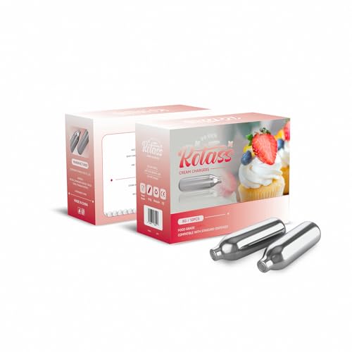 10 Pcs of 8G Cream Charger Premium Cream Whipping Capsules f...