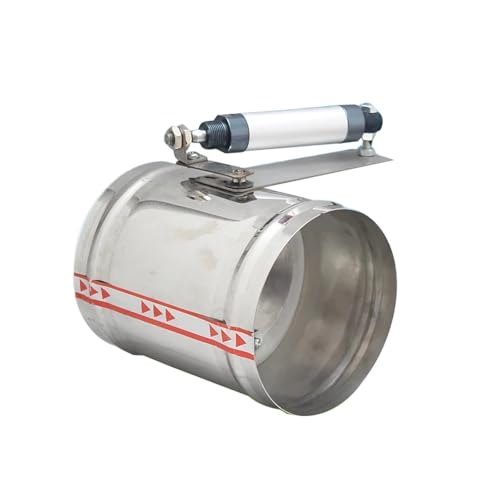Vanne de régulation pneumatique inox 75 mm pour confort thermique
