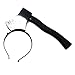 ZOYLINK Diadema De Halloween Arma con Hacha con Cuchillo Perforador De Sangre Horror a Través De La Cabeza Novedad Tricky Diadema Ensangrentada Disfraz Aro De Pelo para Fiesta