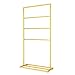 MIEDMJJ Toallero de pie con, Toallero Multifuncional, Utilizado para Colgar Toallas, Toallas de BañO/dorado / 60cm