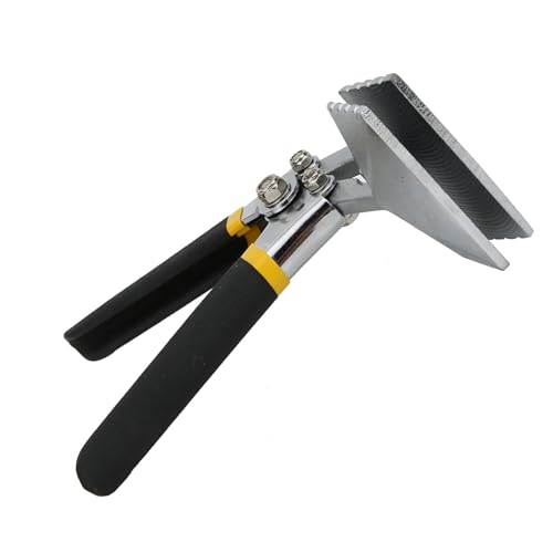 Yctze Alicates para Doblar Láminas de Metal, Cerradora Manual con Abrazadera de Chapa de Metal con Antideslizante para Alicates de Costura Recta, para Doblar, Dobladora de, Dobladora de Láminas de