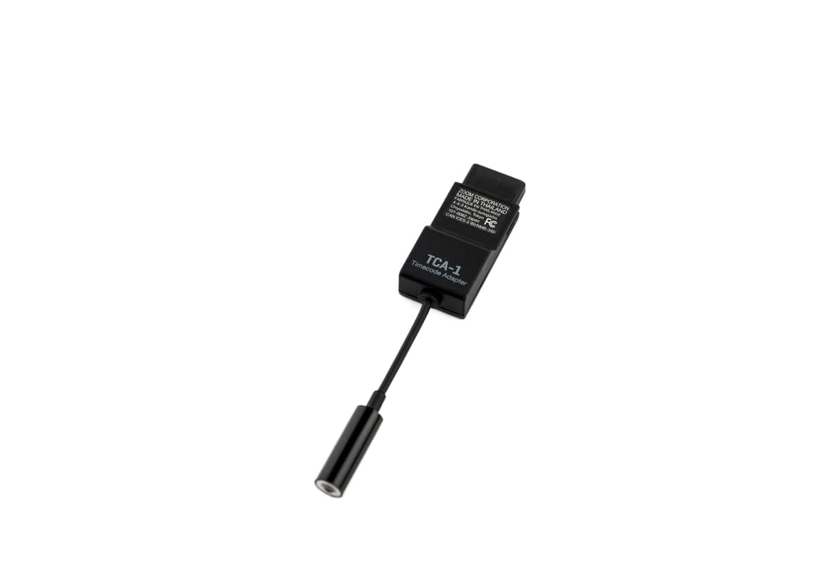 ZOOM TCA-1 Adapter Timecode, precyzyjny generator timecode do synchronizacji audio wideo do rejestratorów ZOOM, Czarny