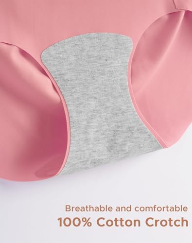 Image of INNERSY Women's Seamless No Show Hipster Panties Invisible Light Underwear 3-Pack