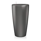 lechuza rondo 32 taupe  Lechuza - plantenbak Rondo Premium 32 antraciet metallic All-IN-ONE Set