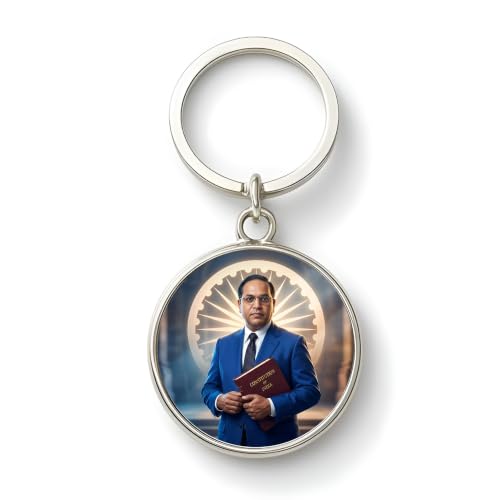 Image of MG | Protective Evil Eye /Spiritual Symbols /Om /Motivational Keychains | Double-Sided Metal Key Ring | Good Luck and devine Charm for Car, Bike, Home & Office