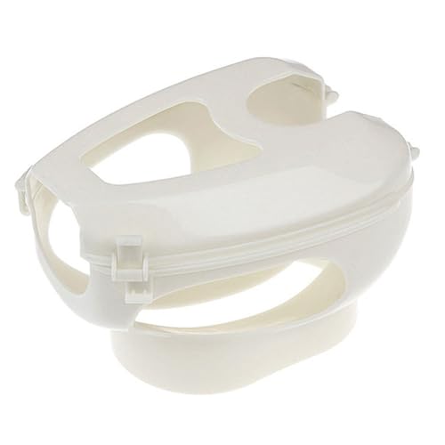 WOONEKY No Mess Bird Feeder Retainer Holder Bird Medicines Device for Pigeon Feeding