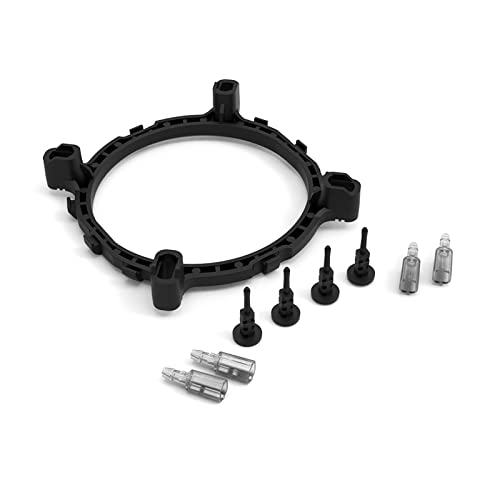 Soporte base de disipador con ventilador para CPU compatible con LGA1366, LGA1700 y LGA1200 miniatura 4