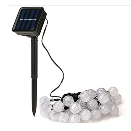 Guirlande solaire à bulles de cristal : l'éclat premium pour paysage de prestige