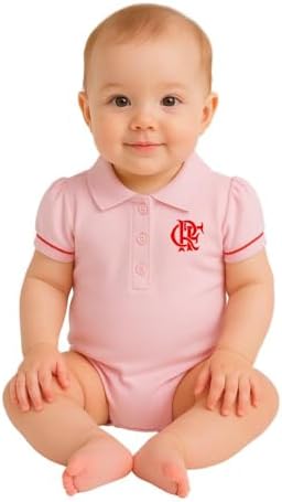 Revedor Body Flamengo Polo Rosa Oficial