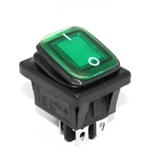 Interruptor basculante momentáneo con reinicio automático para paneles de control 3