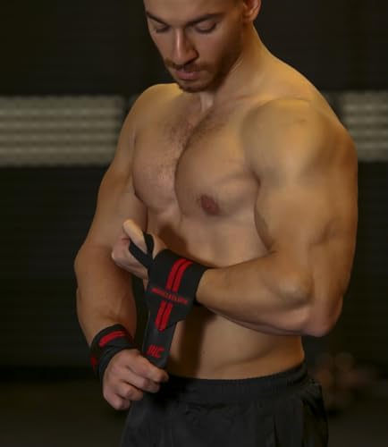 MuscleCloth Pro Wrist Wraps 2'li Paket Renkli - Görsel 4