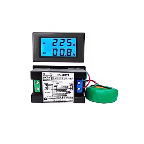 Voltmètre Ampèremètre D85-2042A AC 80-300V 200A Compteur Électrique