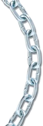 Koch 713876 No.4 by 100-Feet Machine Straight Chain, Zinc Plated