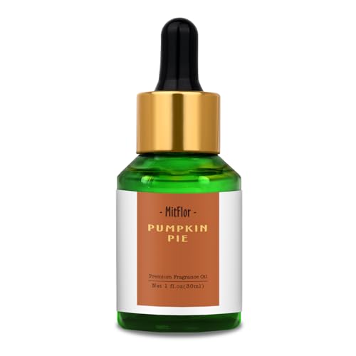 Image of MitFlor- Pumpkin Pie Fragrance Oil, 30ml Diffuser Essential Oil for Home | Candle Making Oils, Soap Making Scents, Autumn Winter Scents