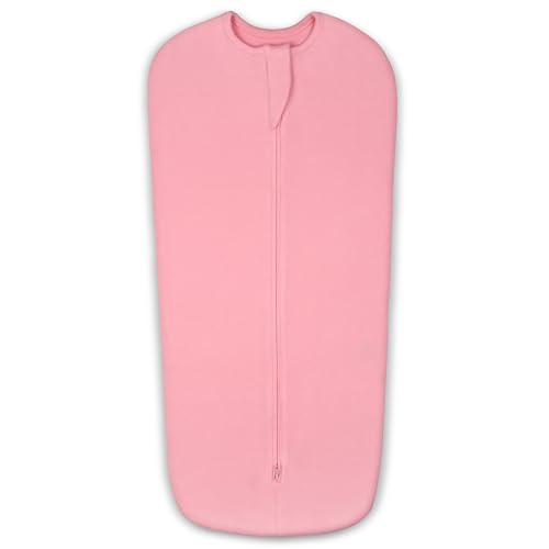 Image of Elstey Baby Swaddle Sleep Sack 0-3 Months, 2-Way Zipper Swaddling Wrap, Newborn Swaddle Me Blankets Fit Calms Startle Reflex