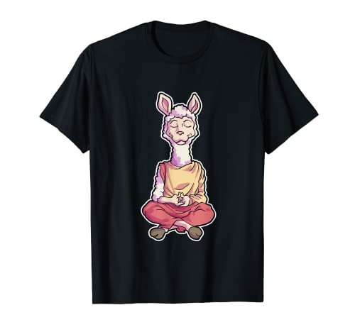 Lama Alpaka - Camiseta de manga corta para mujer Camiseta
