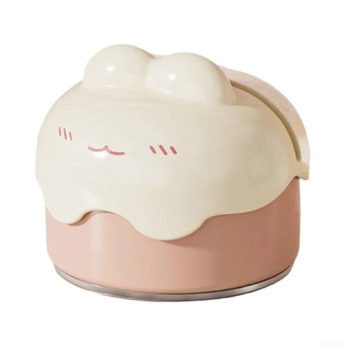 Afilador de tijera manual eficaz con ventosa para uso doméstico y artesanal (rosado)