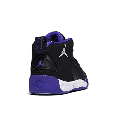 Jordan DQ8435-004 Baby Boy'S Jumpman Pro (Infant/Toddler) Black/White/Bright Concord/Metallic Gold 4 Toddler M thumb #2