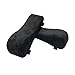 2 Set Stuhl-Armlehnen-Bezüge, Armlehnen-Polster, Memory-Schaum, Arbeitsplatzstation, Schreibtischstuhl, Armpolster, Office Home und Gaming Stuhl Armlehne Abdeckungen Kissen (Schwarz)