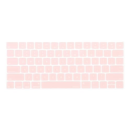 MOSISO Keyboard Cover Compatible with iMac Wireless Magic Keyboard Skin Type Protector, 2015 US Version (MLA22LL/A, A1644), Soft Protective Ultra Thin, Rose Quartz