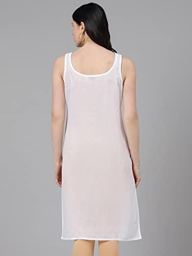Image of Ada Womens Terivoile Cotton Suit Full Slip /Camisole (Pack of 2) A301831