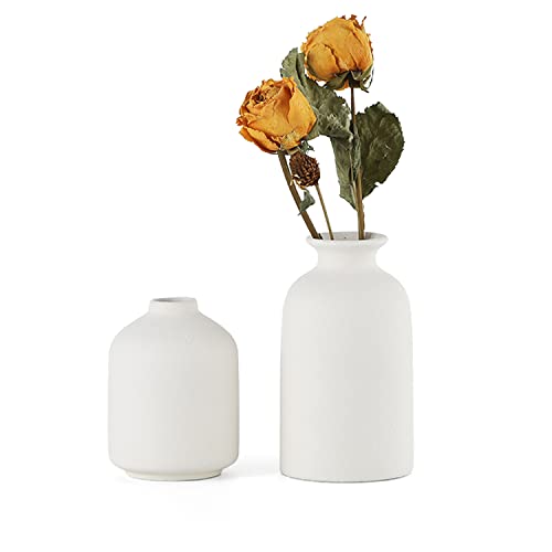 Cemabt White Ceramic Vase