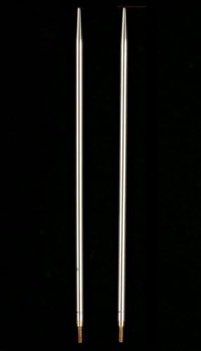 HiyaHiya Interchangeable Needle Tips 5 inch (13cm) Steel Size US 2 (2.75mm) HISTINTIP5-2