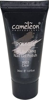 CL2 Cameleon UV Poly Gel Quick Building For Nails Extensions 30ml (Clear)