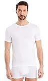UNGLAUBLICH WEICH: Unser halbarm Shirt besteht aus hochwertigem Lenzing Micro-Modal Stoff aus Österreich mit einer besonders dünnen Webung und einem Stoffgewicht von lediglich 180-200 Gramm. Gegenüber Unterhemden aus Baumwolle oder anderen Stoffen fühlt es sich spürbar weicher an und garantiert ein einzigartiges, seidig-weiches Tragegefühl.