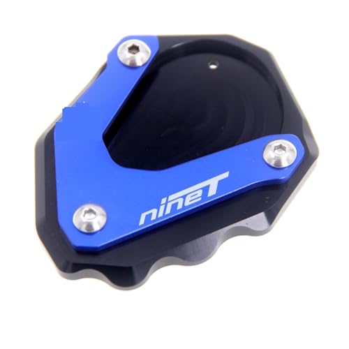 Extension béquille R NineT plaque de support élargie anti-enfoncement