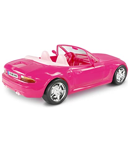 Carro Roadster - Menina Roma Jensen Rosa