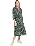 Bequeme Leichtigkeit Cecil Damen Tunika Kleid mit Muster strong khaki XXL