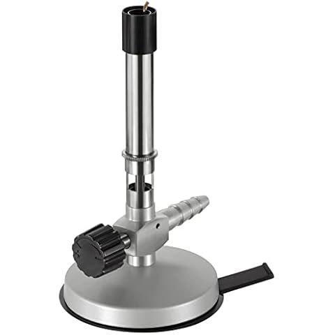 neoLab Bunsenbrenner 1-1175, DIN 30665, für Propangas, luftreguliert, Nadelventil und Sparflamme Cover