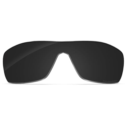 Image of Performance Replacement Lenses Compatible with Oakley Turbine Rotor OO9307 Polarized Etched