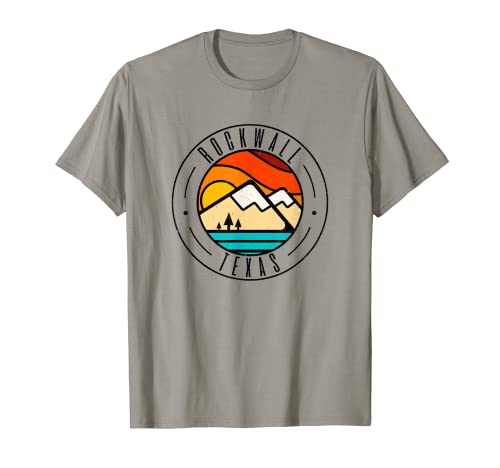 Extérieur minimaliste rockwall texas tx t-shirt
