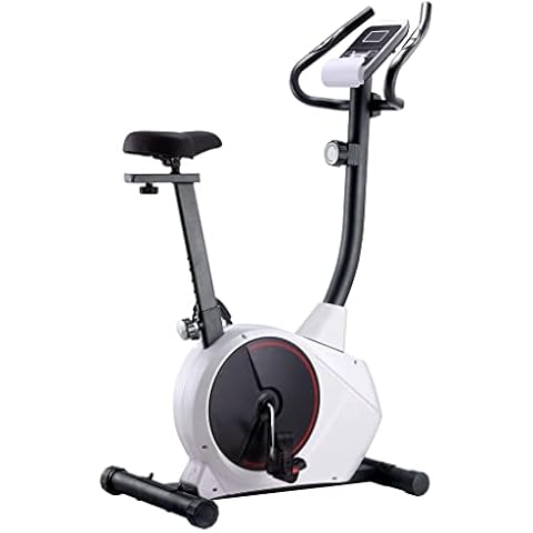 vidaXL Heimtrainer Magnetisch Pulsmessung LCD-Computer-Display Fitness Fahrrad Hometrainer Cardio Ergometer Fitnessbike Trimmrad 120kg Schwungmasse 10kg Cover