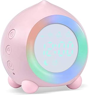 Allnice Digital Alarm Clock, LED Bedside Clock Dual Alarm Clock with Night Light