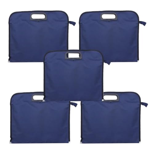 Organizador de Archivos Hombre STAHAD Bolsa Documentos Oxford Antiarrugas 5pzas