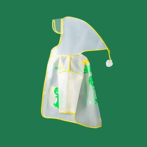Aliuciku Capa de chuva para bebês de poliéster para uso externo impermeável para crianças Poncho imp