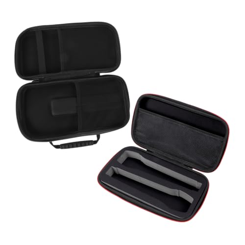 Yardwe 2Pcs Portable Microphone Carrying Cases Lightweight Bags for Microphones for Travel and Event Storage Stylish Design for Music and Entertainment Accessories