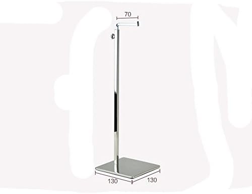Miniatura 2 de B&NN Soporte de metal ajustable para bolso de mesa, bolso de exhibición, soporte de bolsa de un solo gancho (plateado)