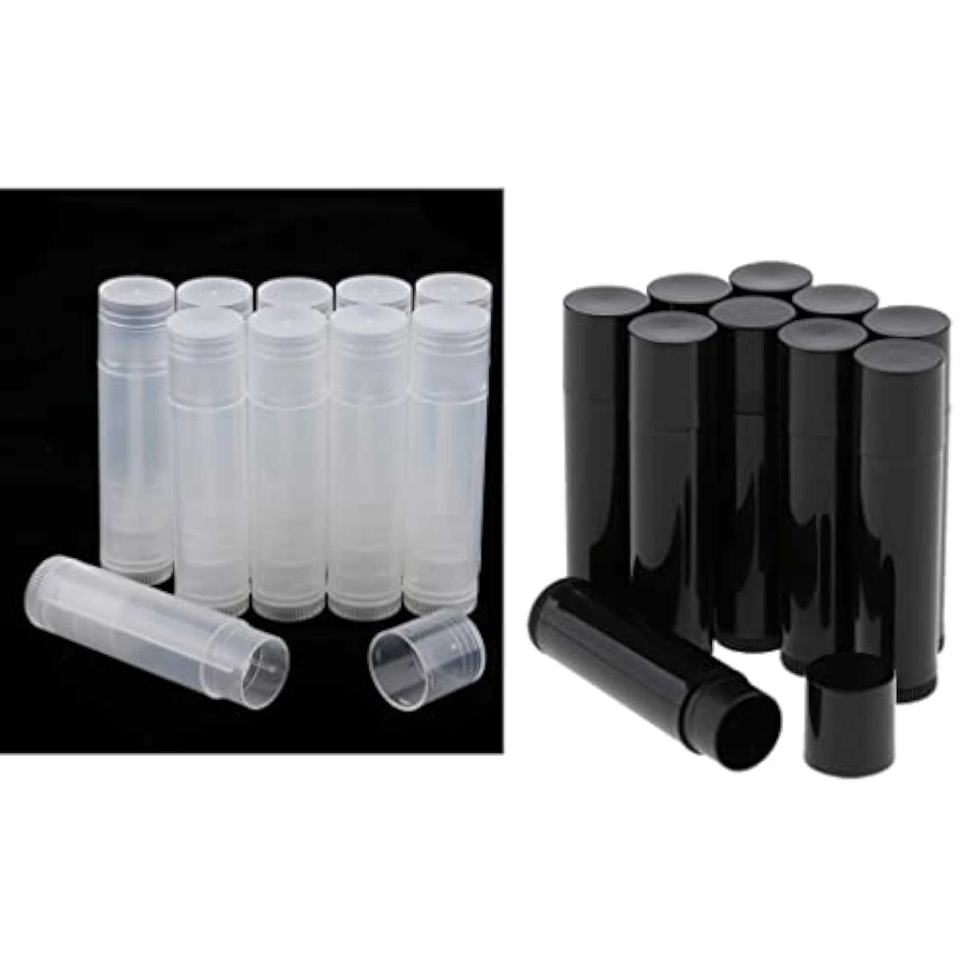 10 Pieces Empty Lip Balm Tubes Cosmetic Containers