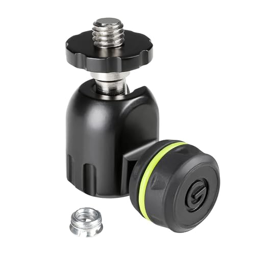 Gravity MS QT 1 B - Adattatore per microfono Quick Tilt con giunto sferico