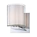 Elk Lighting BV1411-90-15 Vanity-Lighting-fixtures, Chrome,5"W x 6.4"H