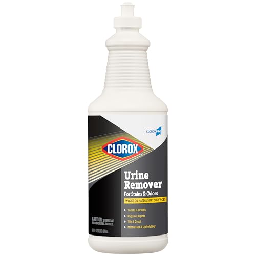 CloroxPro Clorox Urine Remover for Stains and Odors Pull Top, 32 Ounces (Package May Vary)