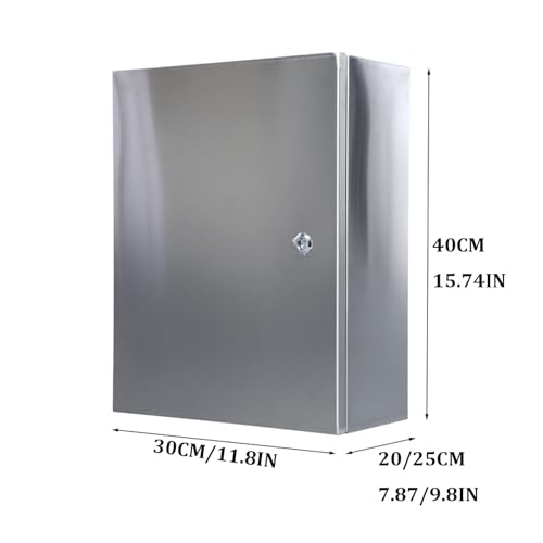 Boîte de distribution 40x30x20cm et boîtier électrique étanche en acier
