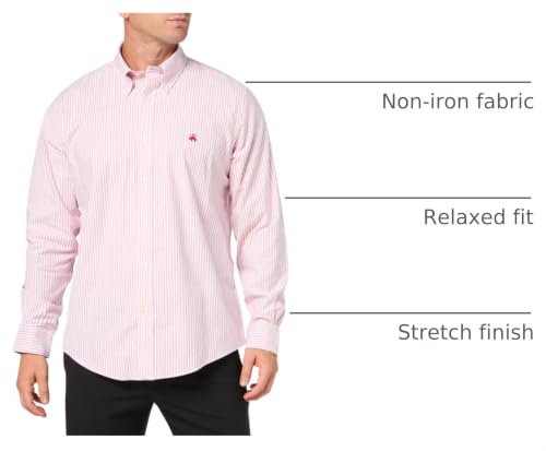 Image of Brooks Brothers Men's Non-Iron Long Sleeve Button Down Sport Shirt