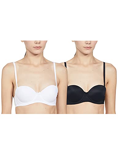 Image of Marks & Spencer Womens Polyamide Blend Padded Wired Multiway Bra (Pack of2)