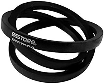 Big Bearing A56/4L580 58" Classic Industrial V-Belt, 1/2" Width, Pre-Stretched Polyester Cord, Oil and Heat Resistant
