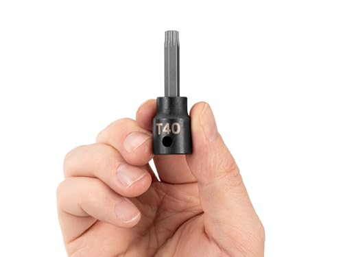 Image of TEKTON 3 /8 Inch Drive x T40 Torx Impact Bit Socket | SIB14240